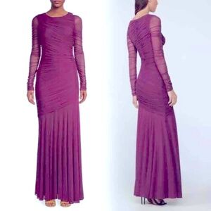 Herve Leger Ruched Gown